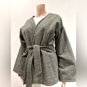 I. Magnin & Co Vintage Reversible Wool Jacket - image 1